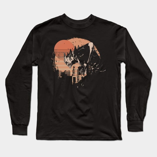 Kaiju 08 Long Sleeve T-Shirt by influencecheaky